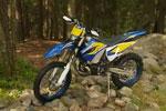 La nouvelle gamme enduro Husaberg 2013 en action
