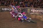 Rsum en vido du supercross ama 450cc Anaheim 2 2011, victoire de James Stewart
