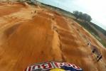 Vido - James Stewart en camra embarque sur son terrain de supercross