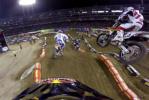 James Stewart en caméra embarquée lors du supercross ama Oakland 2014
