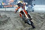 Jeffrey Herlings à l'entrainement sous la neige