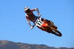 Vido sur Justin Barcia en 450cc sur le terrain de SX Honda