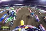Ken Roczen en Go Pro au supercross ama Anaheim 2 2015