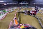 Le duel entre Ken Roczen et Justin Barcia lors du SX ama 450cc Arlington 2014