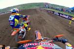 L'attaque de Ken Roczen sur Grant, Dungey et Canard au motocross Thunder Valley 2014
