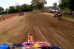 L'attaque de Ken Roczen sur Ryan Dungey au motocross ama Spring Creek 2014