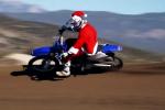 Le pre Nol roule en 125cc 2T et il envoie du gros gaz