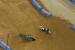 La chute de Martin Davalos lors du SX ama 250cc Arlington 2014
