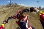 Marvin Musquin fait rougir les soupapes de sa KTM  Perris Raceway