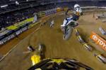 Ryan Villopoto et Davi Millsaps en caméras embarquées lors de la finale du SX d'Oakland 2013