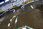 Gautier Paulin et Eli Tomac en caméra embarquée lors du SX Genova 2012