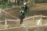 Petite serie de chute, crash en Pit bike