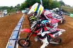 Team Apollo motors lors du championnat de France Pitbike Cahors 2012