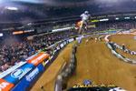 Ryan Sipes en camra embarque au supercross Lites Anaheim 1 2012