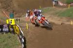 Le duel entre Marvin Musquin et Ken Roczen lors du MX ama High Point 2013