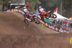 Belle bagarre entre Ken Roczen et Marvin Musquin au MX ama Washougal 2013