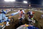 James Stewart en camra embarque lors du SX Anaheim 2 2013