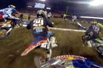 Dans les yeux de Davi Millspas, James Stewart et Ryan Villopoto lors du SX Anaheim 1 2013