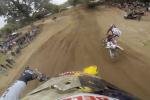 La seconde manche en intgralit du MX ama Millville 2013 en camra embarque avec James Stewart 