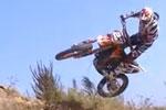 Team Suisse a l'entrainement  pour le motocross des Nations 2009