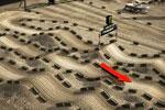 La piste du supercross ama Oakland 2012