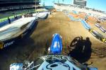 Vido - camra embarque du supercross de Los Angeles 2011 avec Nick Paluzzi
