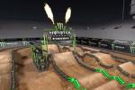 La piste du supercross ama Las Vegas 2013