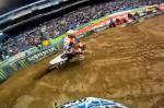 Vido - camra embarque du supercross de Seattle 2011 avec Michael Byrne