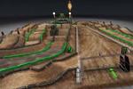 La piste du supercross ama St Louis 2013