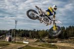 Une Husqvarna TC125 2015 dans les tours 