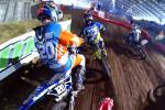 Thomas Do en Go Pro au supercross d'Epinal 2015