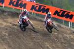 Jordi Tixier VS Jeffrey Herlings lors du GP Bulgarie 2013