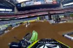 Villopoto, Millsaps, Wharton en caméra embarquée lors des essais du SX Houston 2013