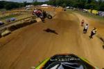 Dans les yeux de Ryan Villopoto lors de la seconde manche du MX ama Muddy Creek 2013