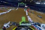 Caméra embarquée avec Villopoto, Millsaps, Peters et Decotis lors des essais du supercross St Louis 2013