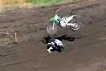 Gros crash de Jake Weimer au MX ama Unadilla 2012